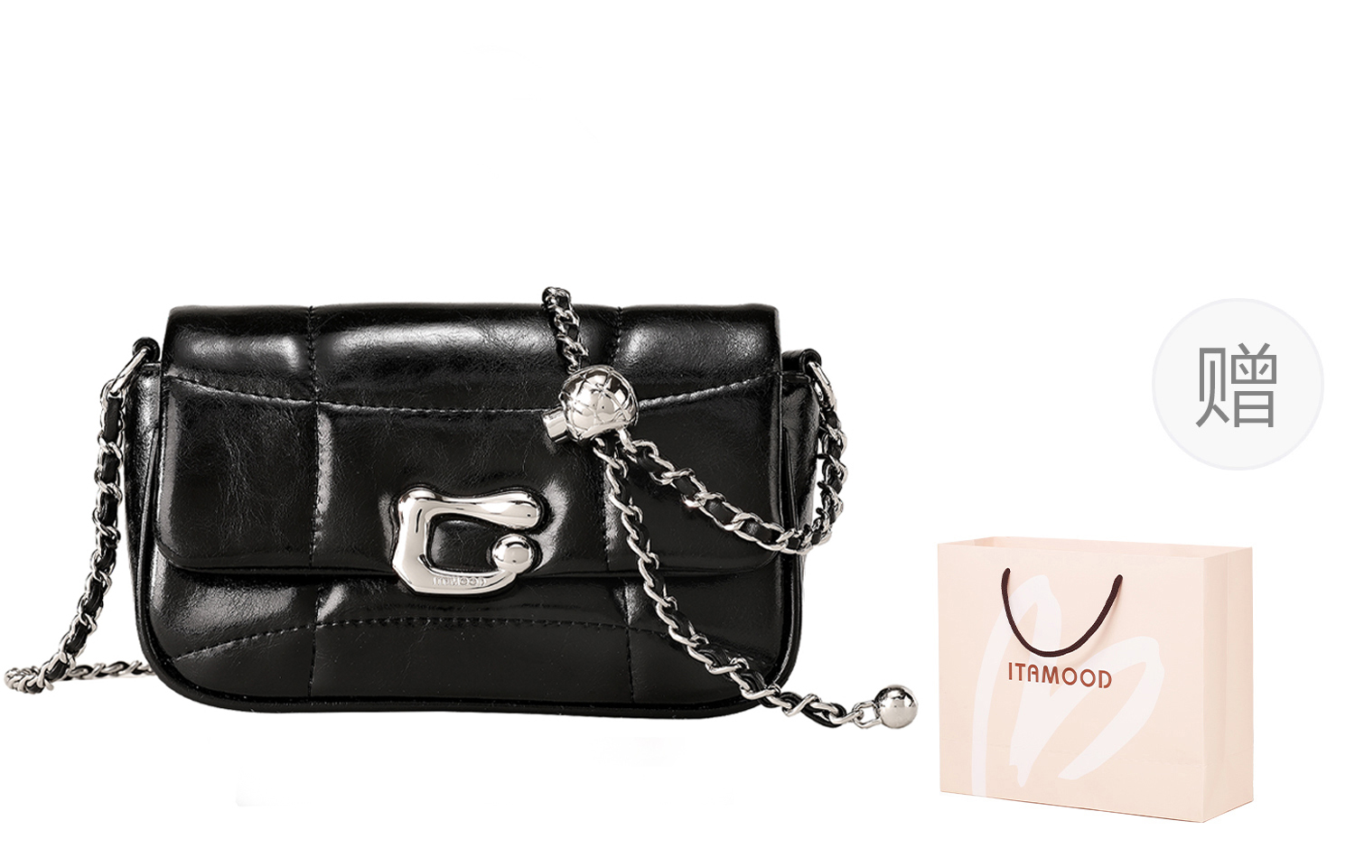 Miao Di Кожаная женская сумка через плечо, Ink Black
Miao Di Кожаная женская сумка через плечо, Ink Black