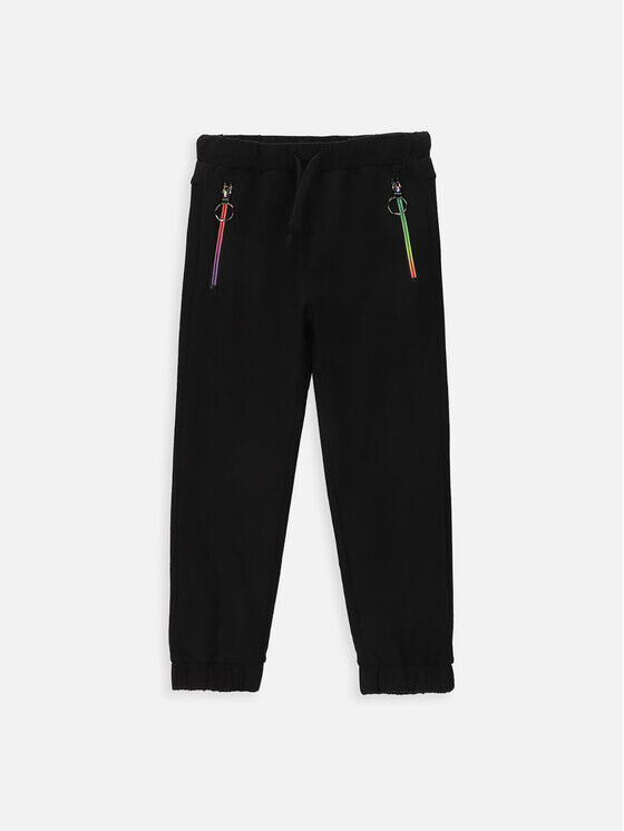 Спортивные брюки стандартного кроя Coccodrillo, черный 
Спортивные брюки стандартного кроя Coccodrillo, черный