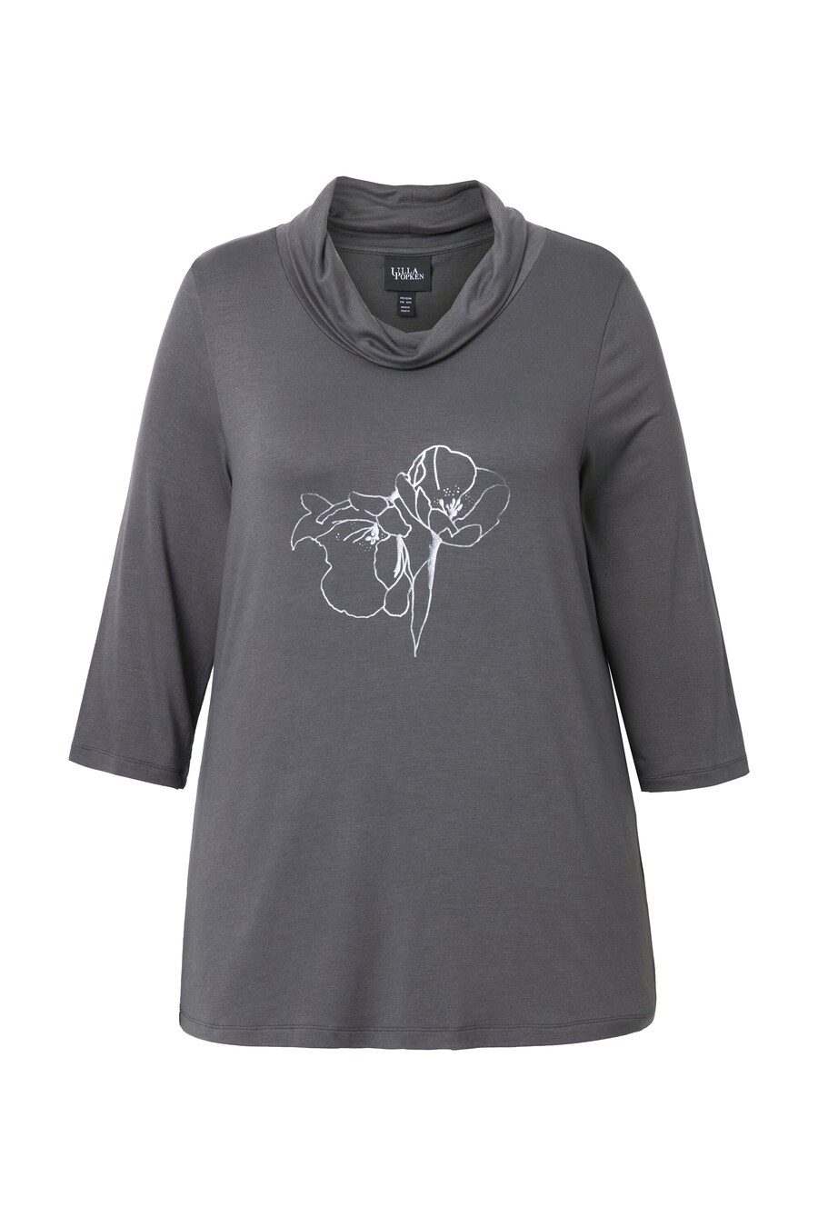 Рубашка Ulla Popken, Basalt Grey
Рубашка Ulla Popken, Basalt Grey