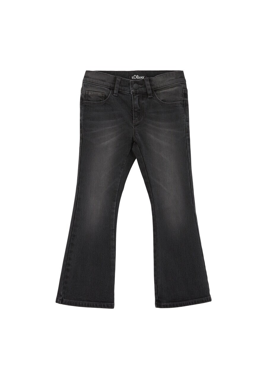 Расклешенные джинсы s.Oliver, серый деним 
Расклешенные джинсы s.Oliver, серый деним