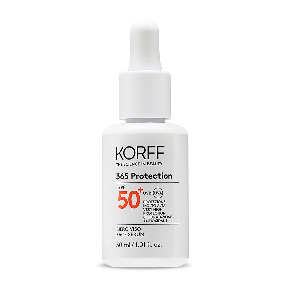 Защитная сыворотка для лица с SPF50+ 365 protection face serum spf50+ Korff, 30 мл
Защитная сыворотка для лица с SPF50+ 365 protection face serum spf50+ Korff, 30 мл