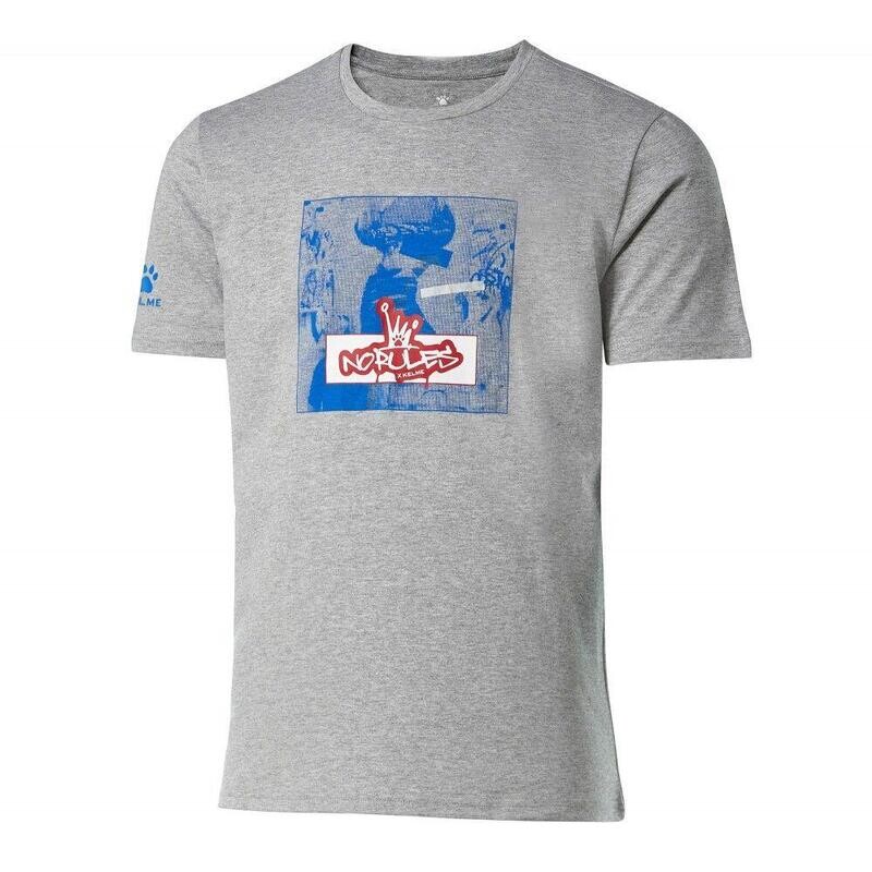 Футболка с коротким рукавом Kelme Мужская футболка No Rules серого/карбонового цвета
Футболка с коротким рукавом Kelme Мужская футболка No Rules серого/карбонового цвета