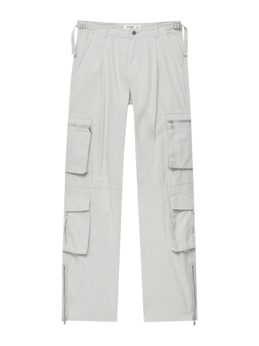 Свободные брюки-карго Pull&Bear, светло-серый
Свободные брюки-карго Pull&Bear, светло-серый