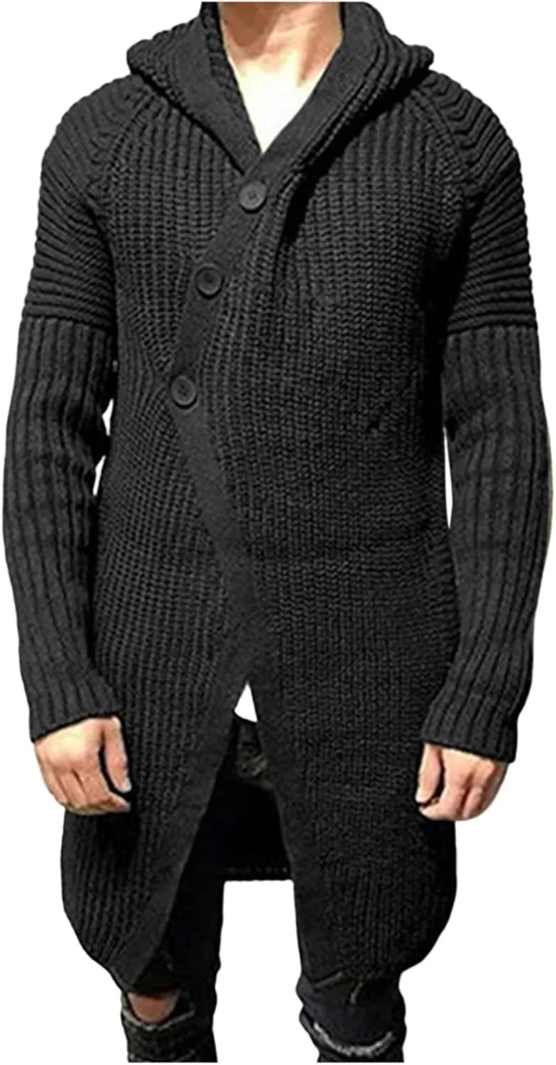 Мужской кардиган с воротником-шалью, кабельная вязка, открытый перед
Мужской кардиган с воротником-шалью, кабельная вязка, открытый перед