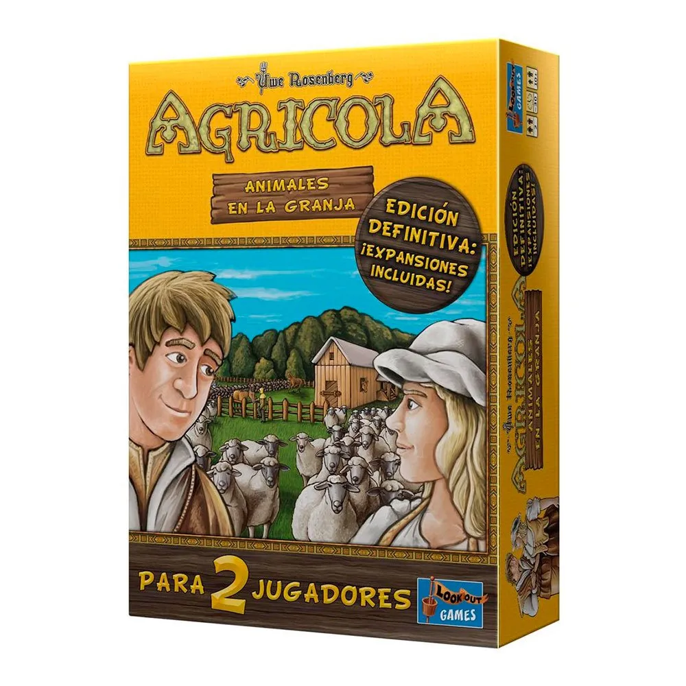 Asmodee Agricola Animales En La Granja Edicion Definitiva настольная игра на испанском языке, мультиколор
Asmodee Agricola Animales En La Granja Edicion Definitiva настольная игра на испанском языке, мультиколор