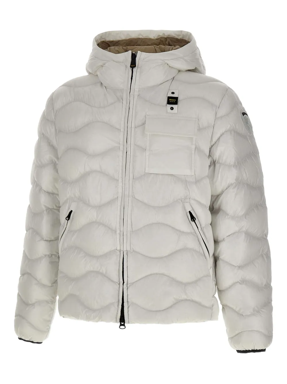 Стеганая куртка Bryant с нагрудным карманом Blauer, белый
Стеганая куртка Bryant с нагрудным карманом Blauer, белый