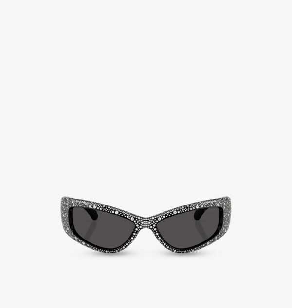 Солнцезащитные очки Sk6027 в нестандартной оправе из ацетата, украшенные кристаллами Swarovski, черный
Солнцезащитные очки Sk6027 в нестандартной оправе из ацетата, украшенные кристаллами Swarovski, черный