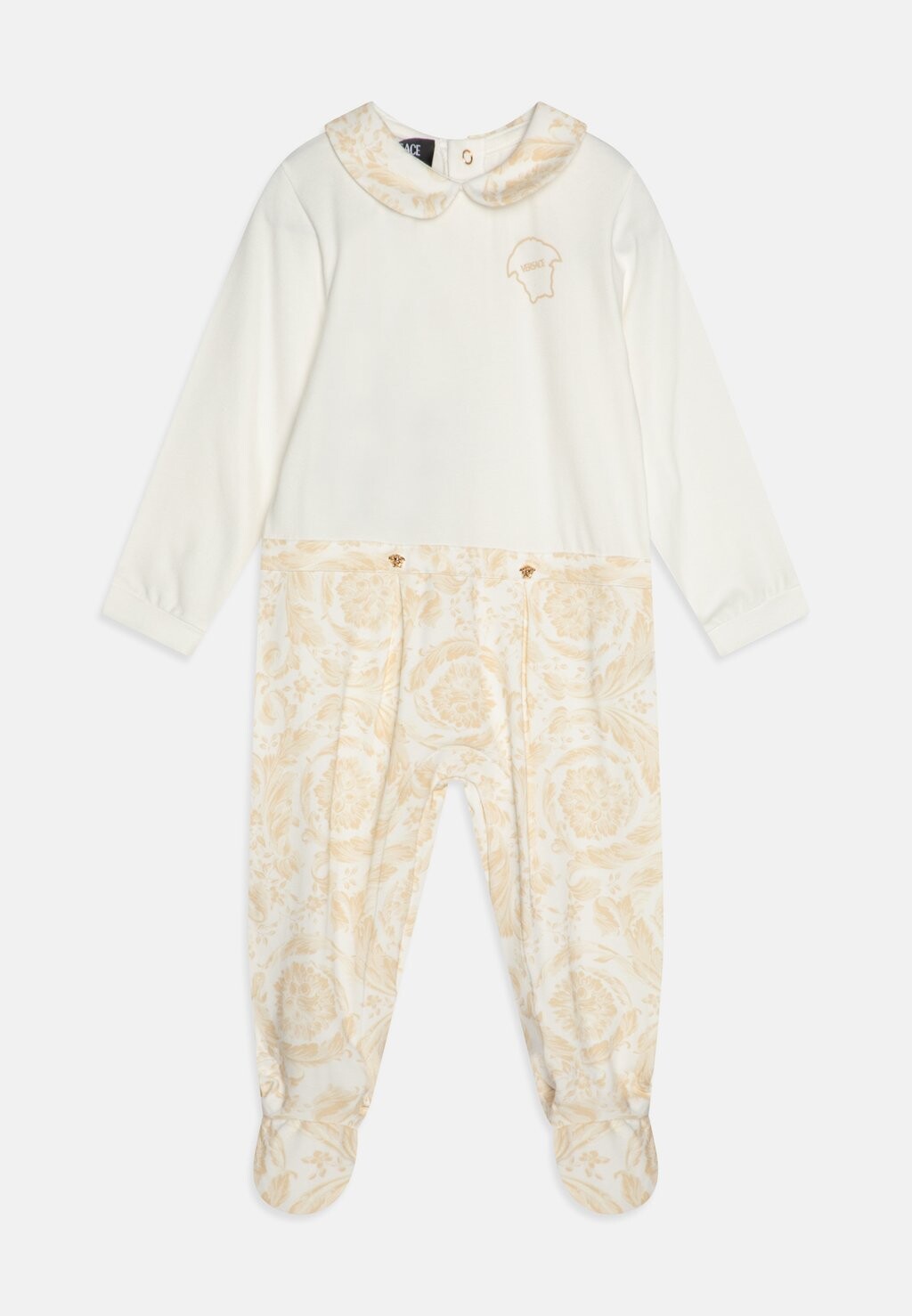 Комбинезон BODYSUIT WITH FEET BAROCCO KIDS MEDUSA PRINT UNISEX Versace, цвет bianco/beige
Комбинезон BODYSUIT WITH FEET BAROCCO KIDS MEDUSA PRINT UNISEX Versace, цвет bianco/beige