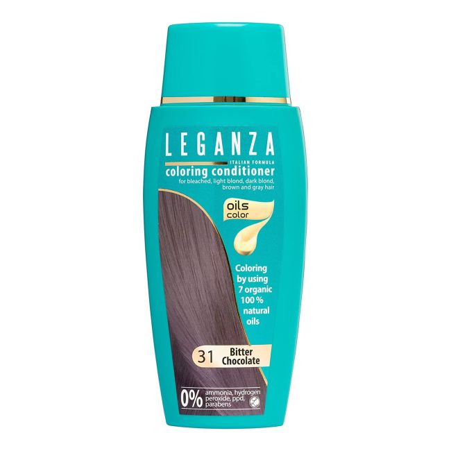 20 кондиционер для волос с оттенком черного тюльпана Leganza, цвет 31 bitter chocolate, 150 мл
20 кондиционер для волос с оттенком черного тюльпана Leganza, цвет 31 bitter chocolate, 150 мл