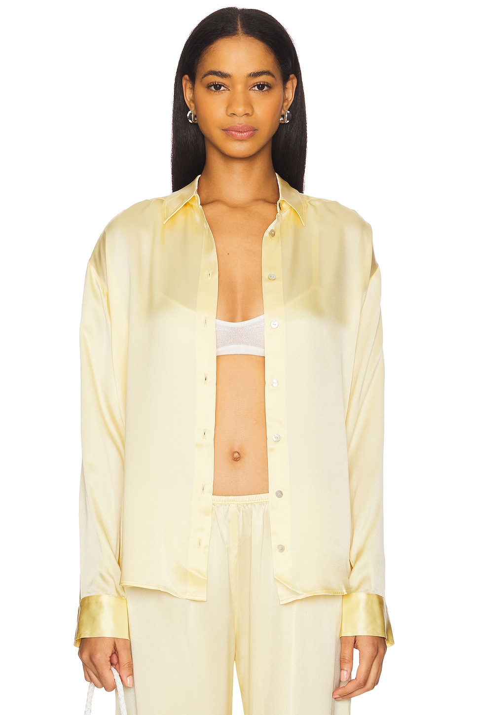 Шелковая рубашка Donni., butter
Шелковая рубашка Donni., butter