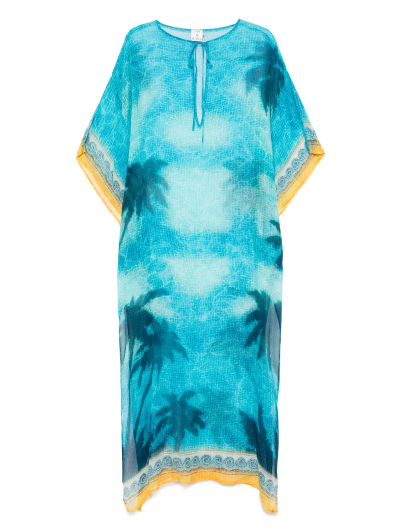 Шелковое платье макси Casablanca, синий
Шелковое платье макси Casablanca, синий