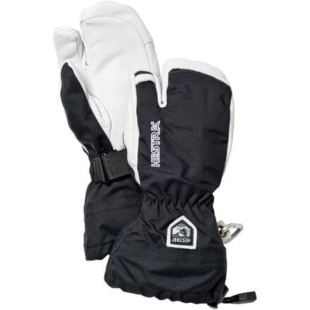 Перчатки Heli Ski Junior на 3 пальца — детские Hestra, черный
Перчатки Heli Ski Junior на 3 пальца — детские Hestra, черный