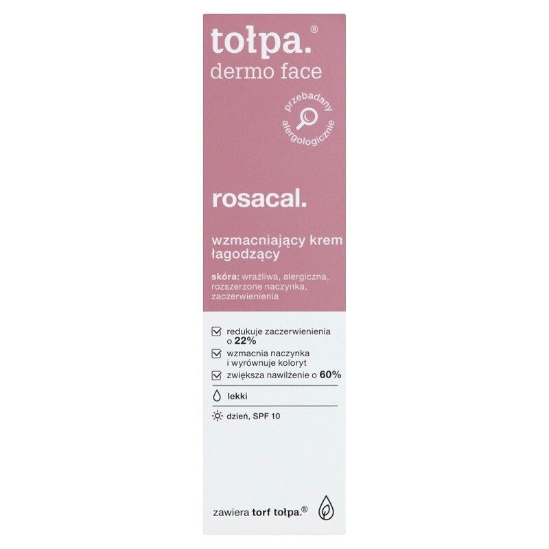 Tołpa Dermo Face Rosacal дневной крем для лица, 40 ml
Tołpa Dermo Face Rosacal дневной крем для лица, 40 ml