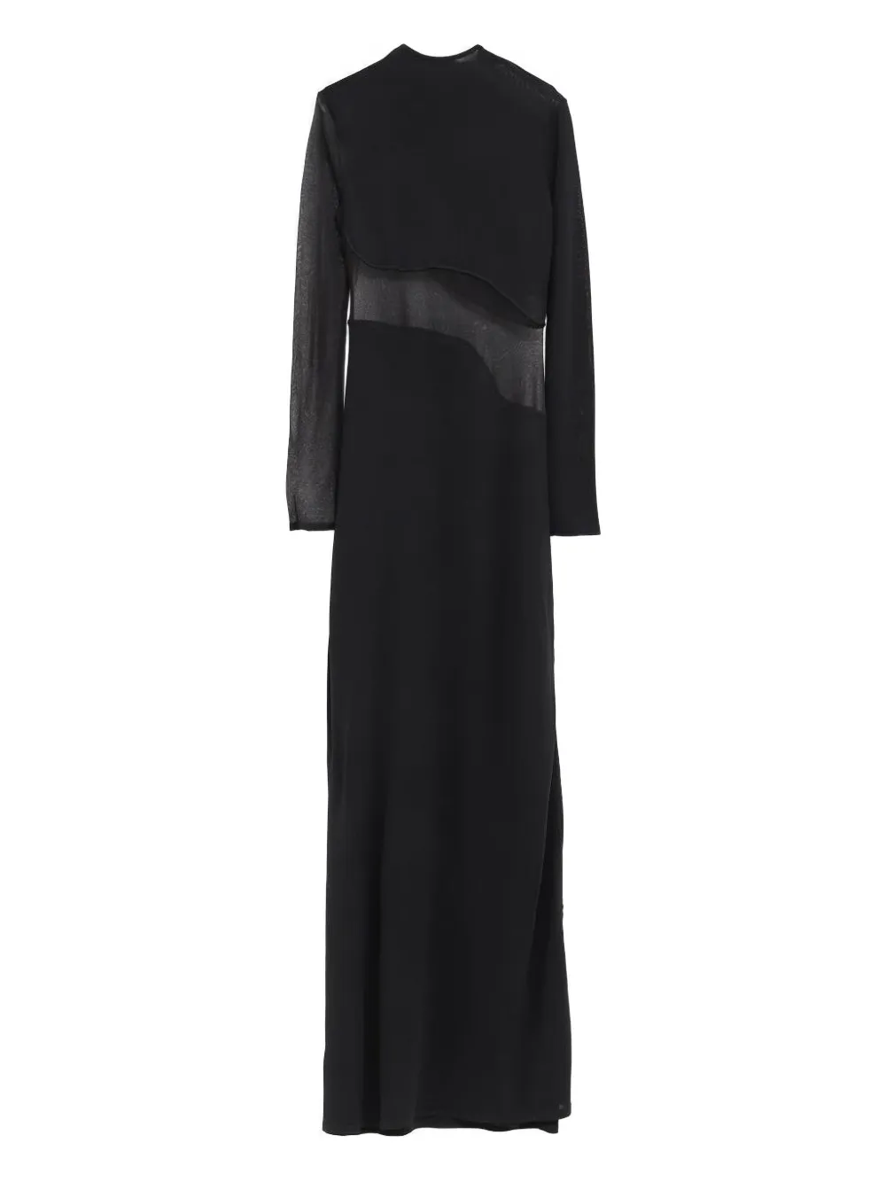 Макси-платье с сетчатыми вставками Alaïa, черный
Макси-платье с сетчатыми вставками Alaïa, черный