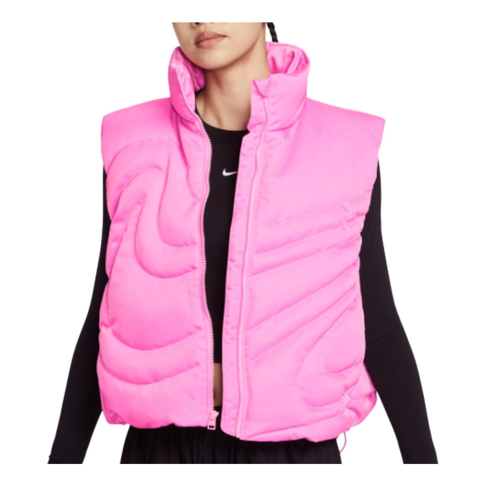 Жилет (WMNS) Nike Sportswear Swoosh Series Oversized Down Vest 'Pink Spell'
Жилет (WMNS) Nike Sportswear Swoosh Series Oversized Down Vest 'Pink Spell'