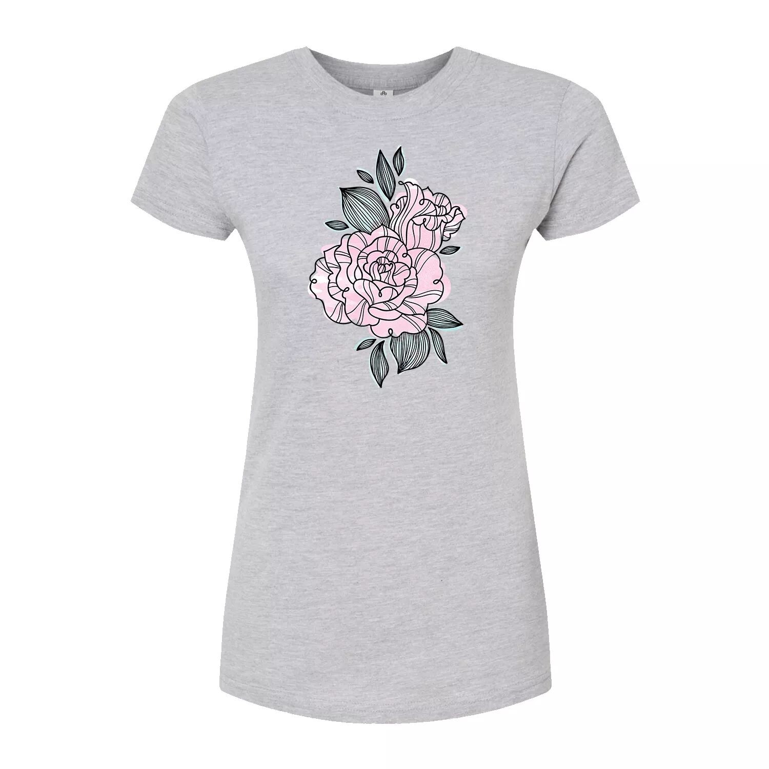 Облегающая футболка с акварельными цветами для юниоров Licensed Character, Серый, Облегающая футболка с акварельными цветами для юниоров Licensed Character
Облегающая футболка с акварельными цветами для юниоров Licensed Character, Серый, Облегающая футболка с акварельными цветами для юниоров Licensed Character