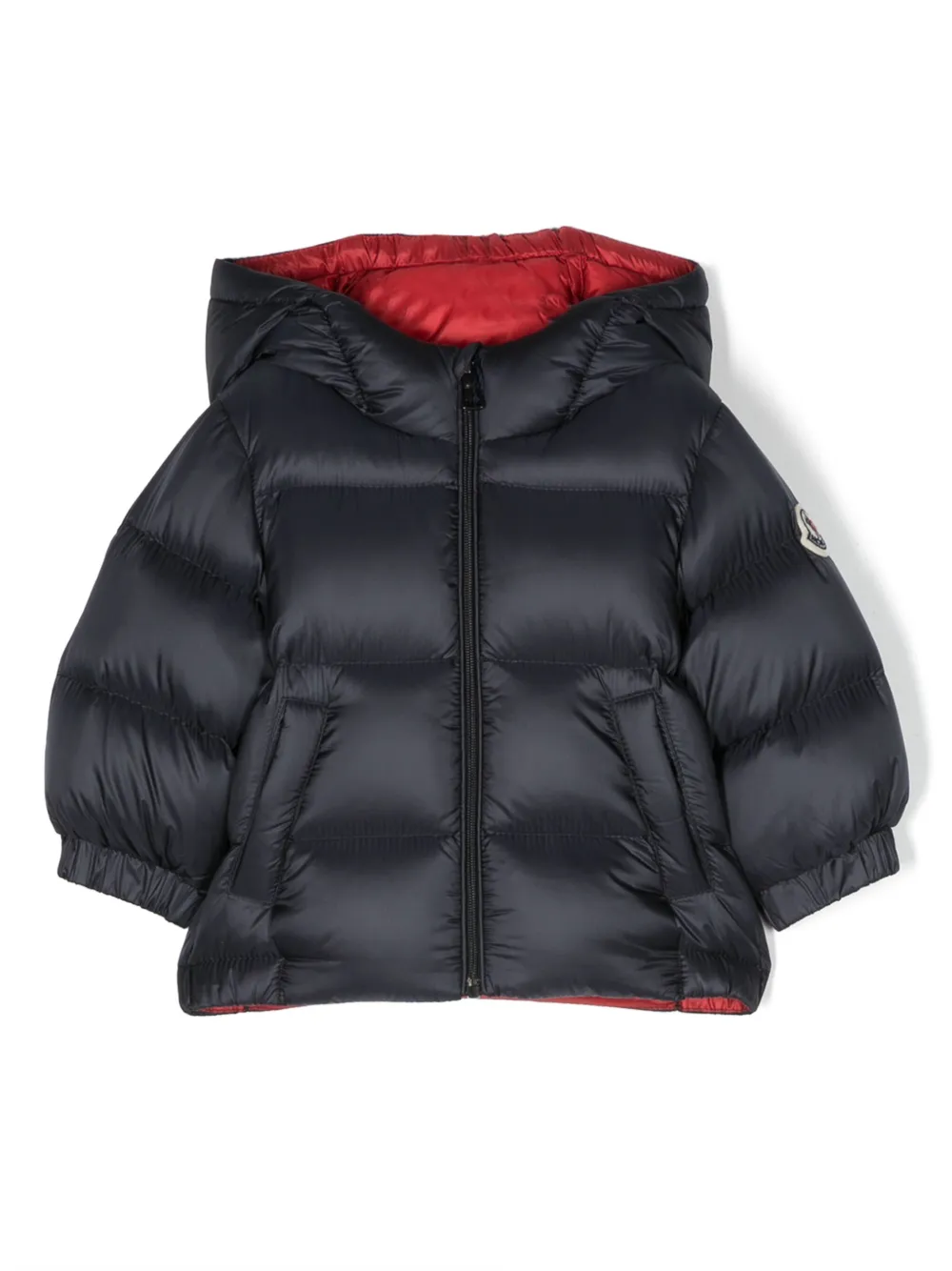 Пуховик с нашивкой-логотипом Moncler Enfant, синий
Пуховик с нашивкой-логотипом Moncler Enfant, синий
