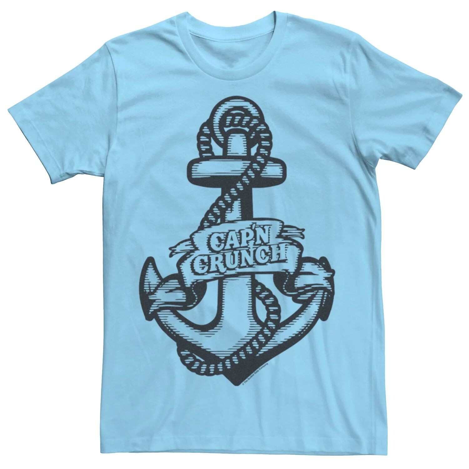 Мужская футболка с татуировкой Captain Crunch Sailor Anchor Licensed Character
Мужская футболка с татуировкой Captain Crunch Sailor Anchor Licensed Character