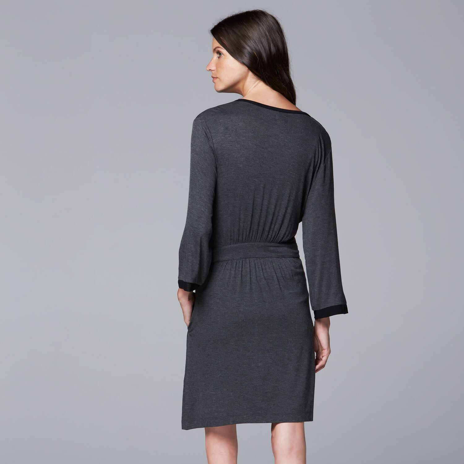 Женский базовый роскошный халат с запахом Simply Vera Vera Wang Simply Vera Vera Wang
Женский базовый роскошный халат с запахом Simply Vera Vera Wang Simply Vera Vera Wang