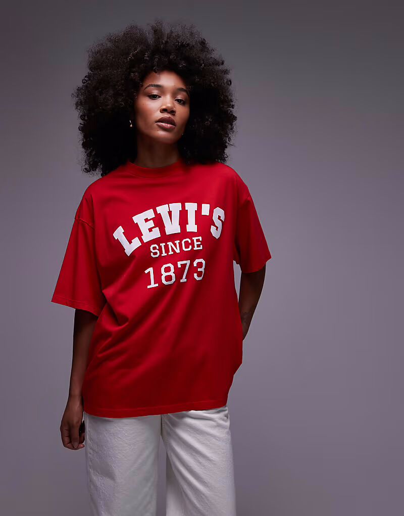 Футболка с логотипом колледжа красного цвета Levi'S, Красный, Футболка с логотипом колледжа красного цвета Levi'S
Футболка с логотипом колледжа красного цвета Levi'S, Красный, Футболка с логотипом колледжа красного цвета Levi'S