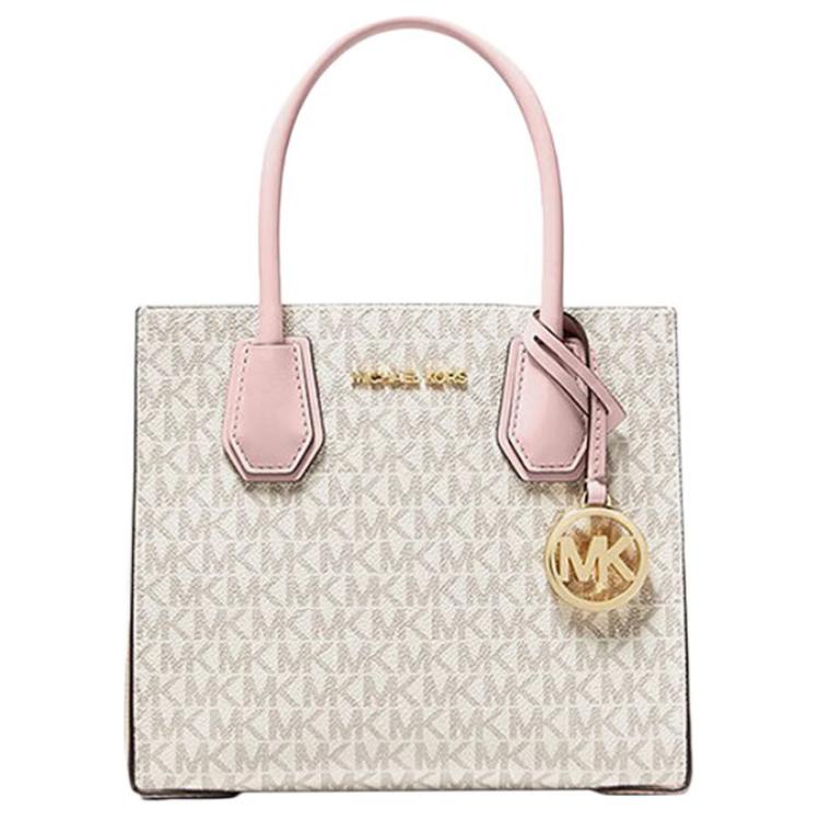 Сумка кроссбод через плечо Mercer из ПВХ с эффектом кожи цвета слоновой кости и травы MICHAEL KORS
Сумка кроссбод через плечо Mercer из ПВХ с эффектом кожи цвета слоновой кости и травы MICHAEL KORS