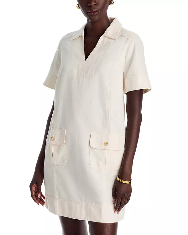 Платье из рабочей саржи Tommy Bahama, белый
Платье из рабочей саржи Tommy Bahama, белый