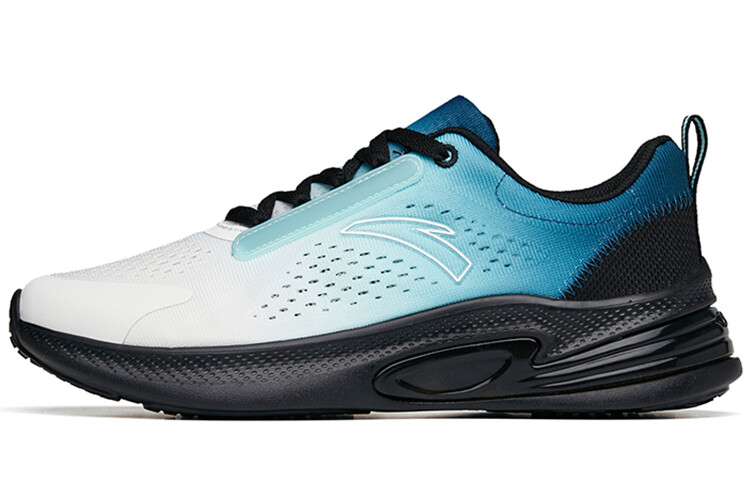 Коллекция беговых кроссовок для бега для мужчин с низким верхом белого/королевского синего цвета Anta