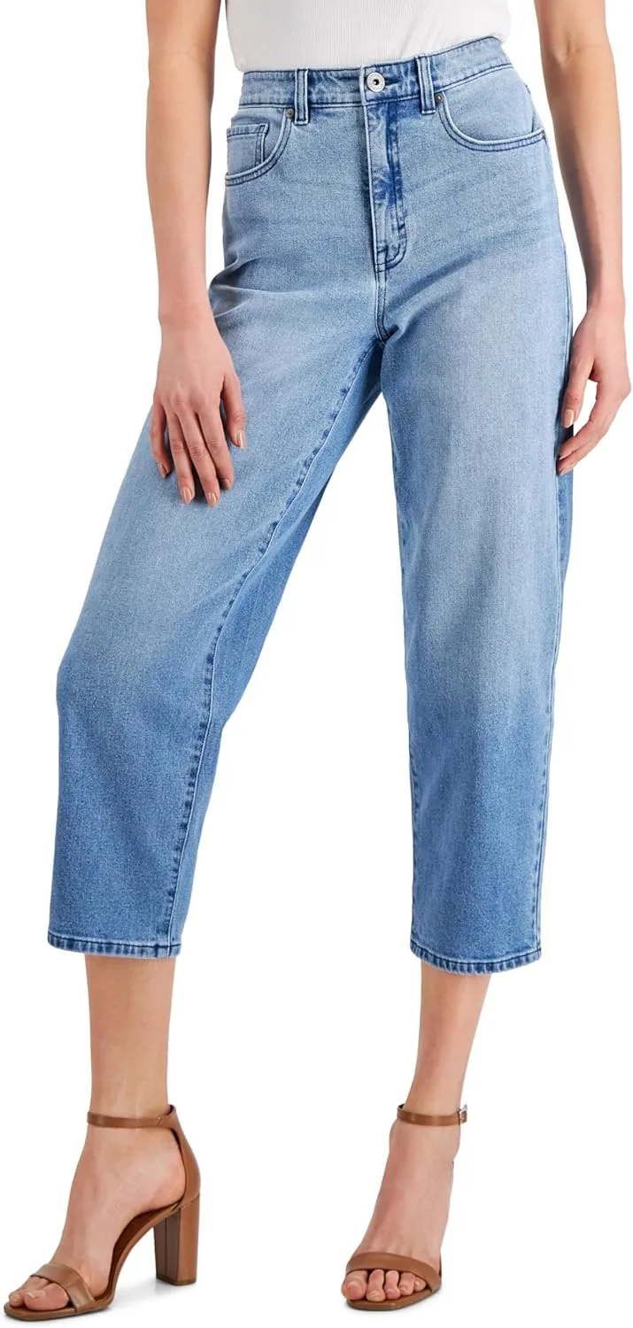 Style & Co. Высокие укороченные прямые джинсы Mom
Style & Co. Высокие укороченные прямые джинсы Mom