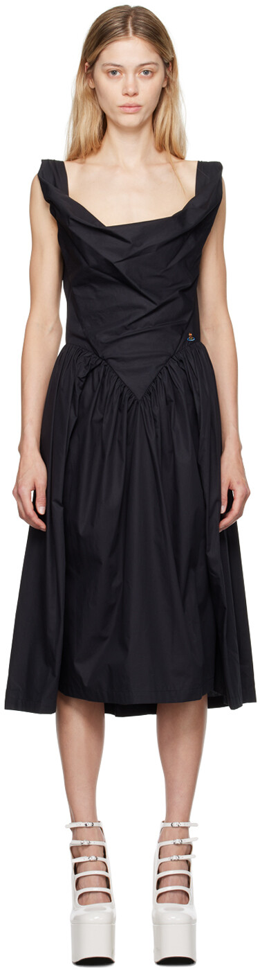 Платье миди в воскресенье Vivienne Westwood, черный
Платье миди в воскресенье Vivienne Westwood, черный