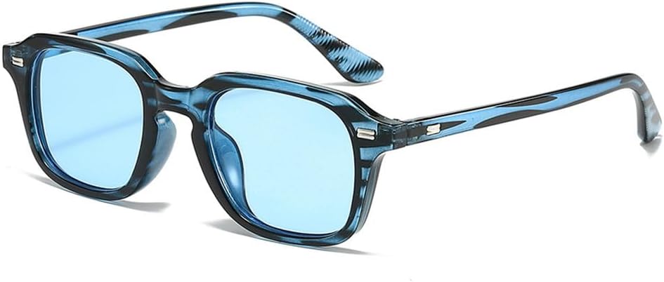 Квадратные солнцезащитные очки конфетных цветов для женщин, ретро-очки с заклепками для мужчин, модные оранжевые солнцезащитные очки с защитой от УФ-излучения UV400 WNCKSQ, Blue Stripe Blue
Квадратные солнцезащитные очки конфетных цветов для женщин, ретро-очки с заклепками для мужчин, модные оранжевые солнцезащитные очки с защитой от УФ-излучения UV400 WNCKSQ, Blue Stripe Blue