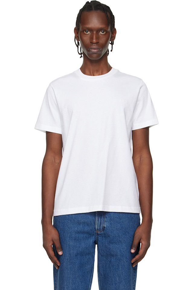 Стандартная футболка с вышивкой 'A.P.C.', белый
Стандартная футболка с вышивкой 'A.P.C.', белый