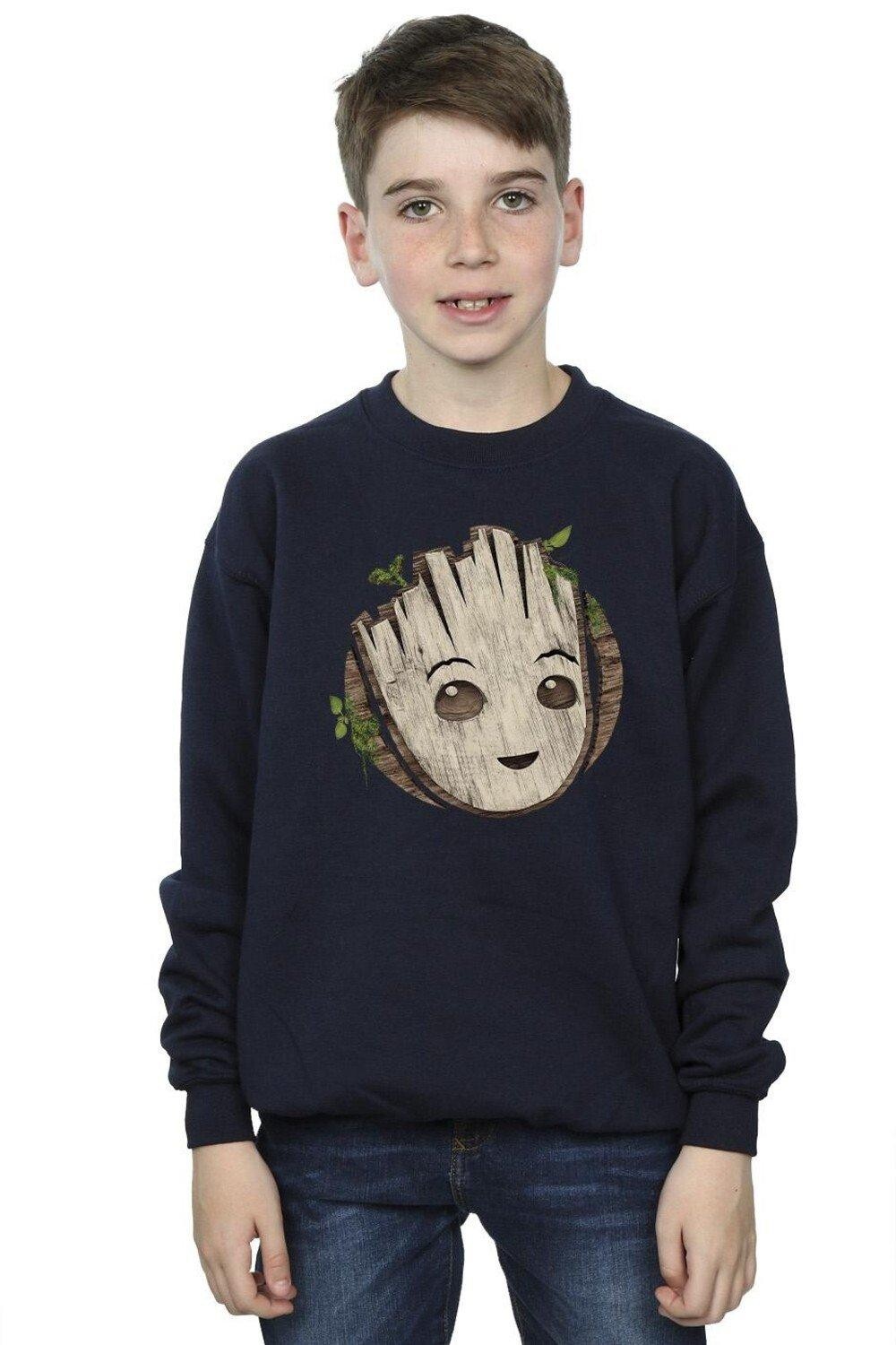 Толстовка с деревянной головой I Am Groot Marvel, темно-синий
Толстовка с деревянной головой I Am Groot Marvel, темно-синий