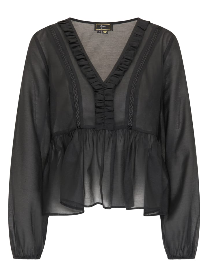 Женская блузка черного цвета faina
Женская блузка черного цвета faina