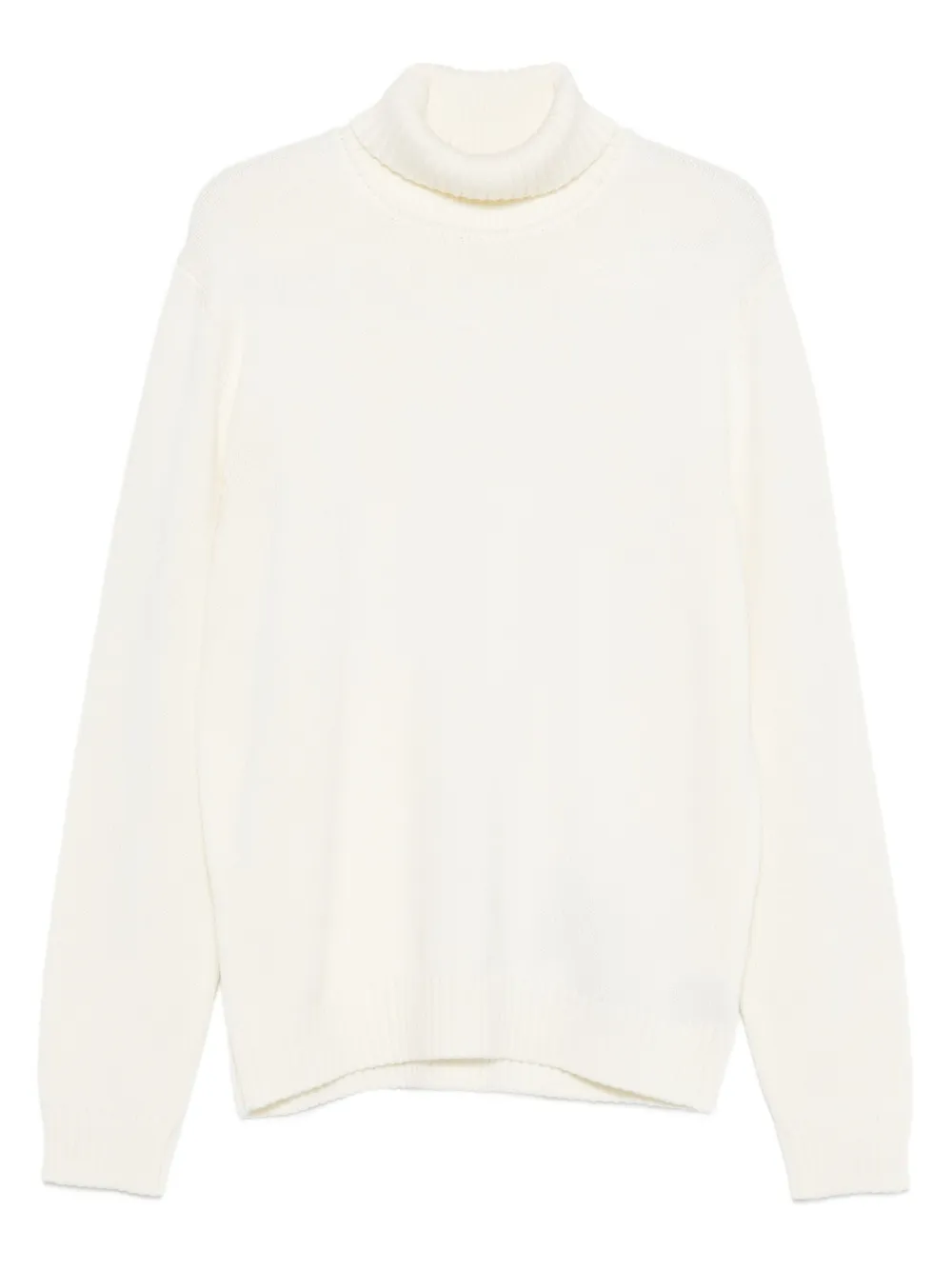 Шерстяной свитер с высоким воротником Zanone, белый
Шерстяной свитер с высоким воротником Zanone, белый