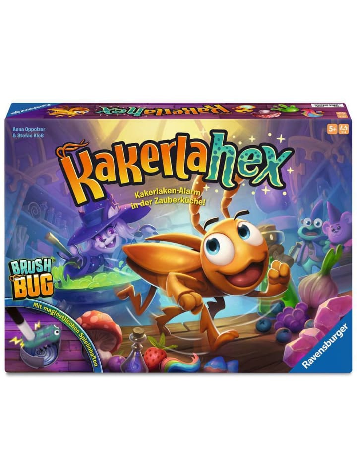 Экшен-игра от Ravensburger "Тараканья ведьма" в красочном исполнении
Экшен-игра от Ravensburger "Тараканья ведьма" в красочном исполнении