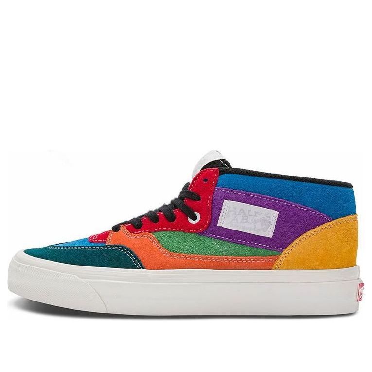 Кеды Vans Half Cab 33 DX 'Blue Orange Purple', синий
Кеды Vans Half Cab 33 DX 'Blue Orange Purple', синий