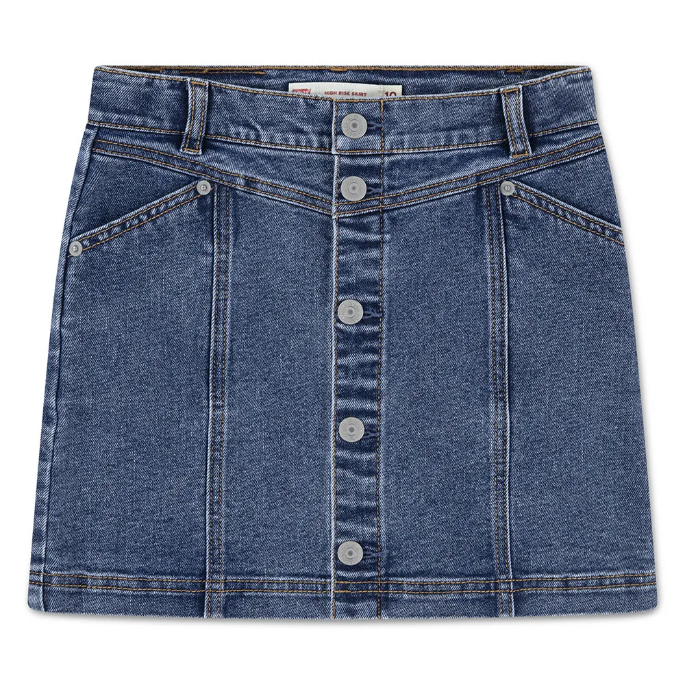 Юбка Levi's с пуговицами спереди, синий
Юбка Levi's с пуговицами спереди, синий