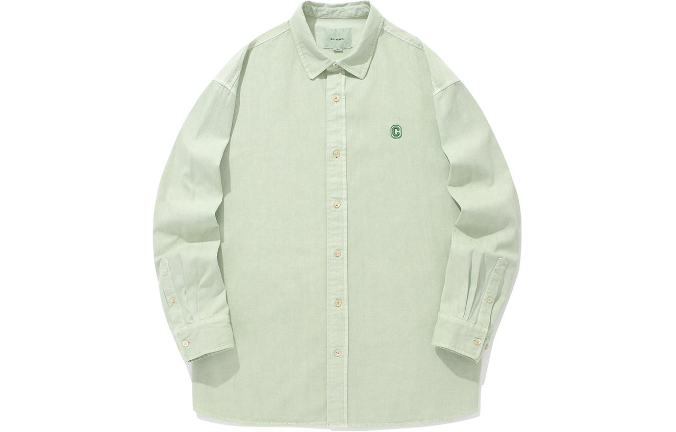 COVERNAT Рубашка унисекс зеленая
COVERNAT Рубашка унисекс зеленая
