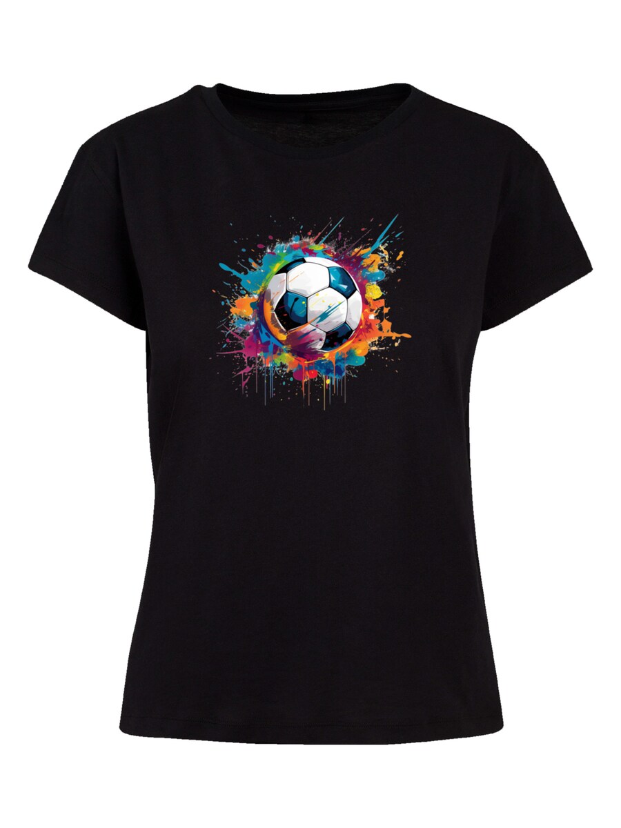 Футболка F4NT4STIC Bunte FuГџball Grafik, Black
Футболка F4NT4STIC Bunte FuГџball Grafik, Black
