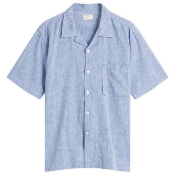 Рубашка из толстого льна для дорожного использования Universal Works, синий
Рубашка из толстого льна для дорожного использования Universal Works, синий