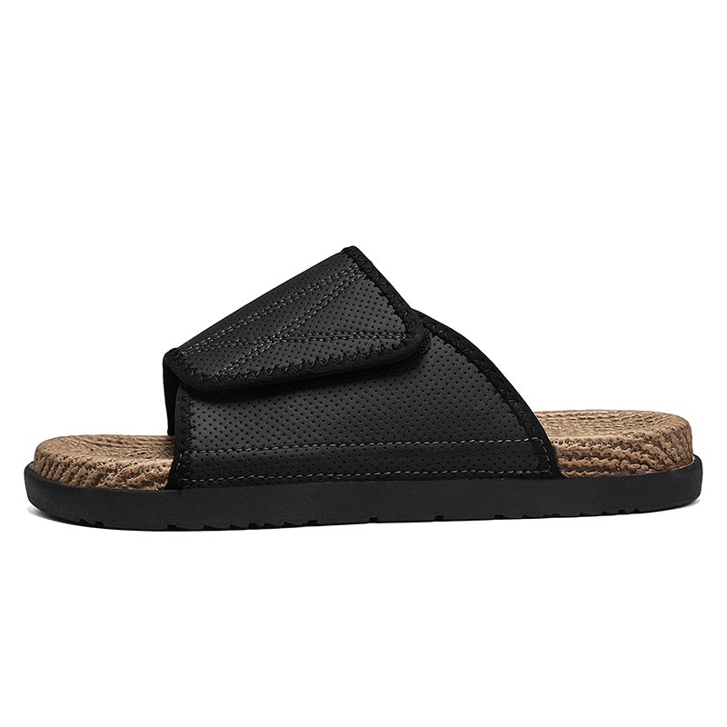 Wooden Rabbit Мужские черные противоскользящие тапочки с амортизирующей подошвой, цвет Black
Wooden Rabbit Мужские черные противоскользящие тапочки с амортизирующей подошвой, цвет Black