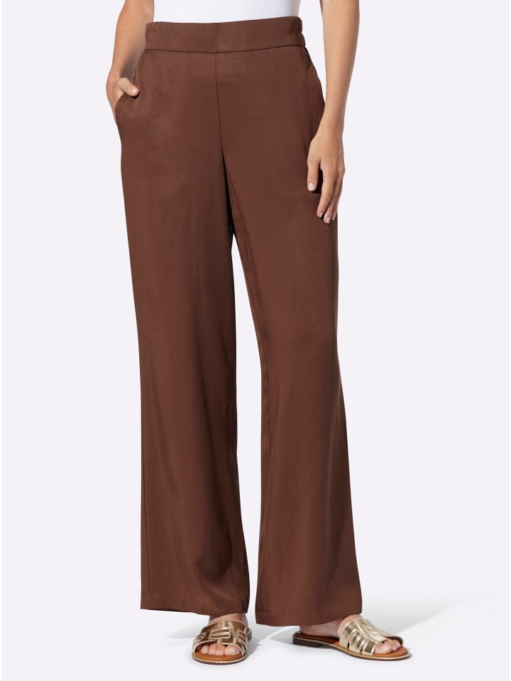 Брюки-накидки шоколадного цвета Heine
Брюки-накидки шоколадного цвета Heine