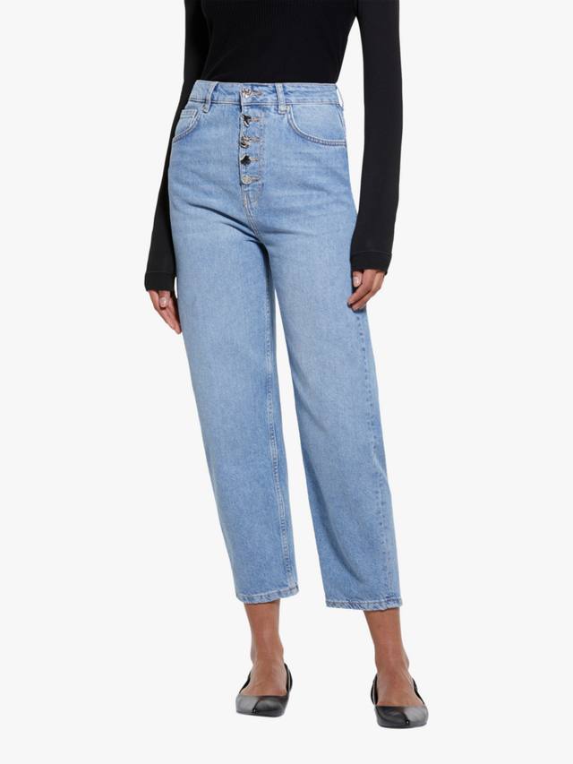 Укороченные джинсы с высокой талией SISLEY, средний синий
Укороченные джинсы с высокой талией SISLEY, средний синий