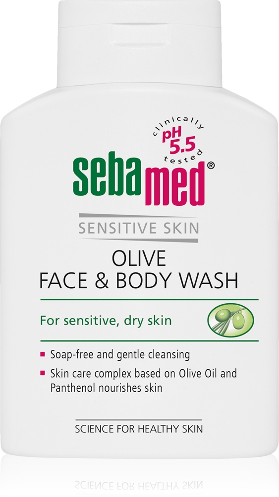 Мягкий очищающий лосьон для лица и тела с оливковым маслом Sebamed, 200 мл
Мягкий очищающий лосьон для лица и тела с оливковым маслом Sebamed, 200 мл