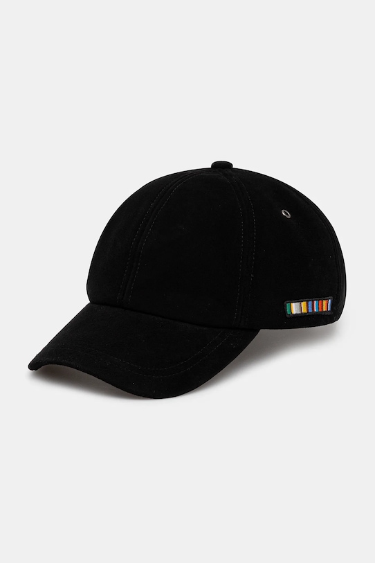 Замшевая бейсболка Paul Smith, черный
Замшевая бейсболка Paul Smith, черный