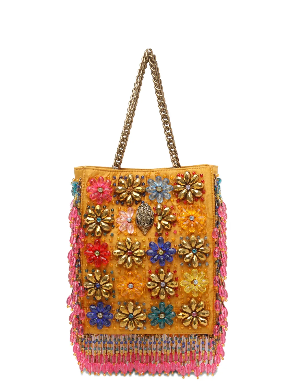 Сумка-тоут с бисером Kurt Geiger London, желтый
Сумка-тоут с бисером Kurt Geiger London, желтый