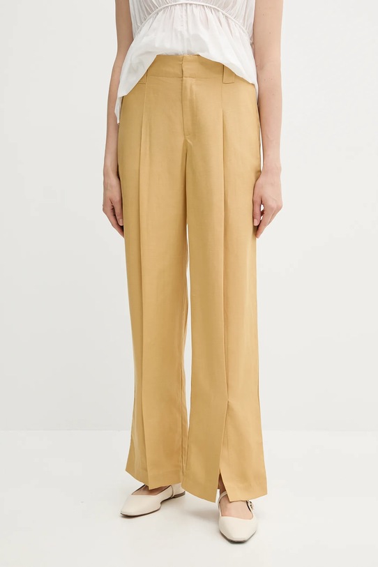 Брюки с добавлением льна Sisley, зеленый
Брюки с добавлением льна Sisley, зеленый