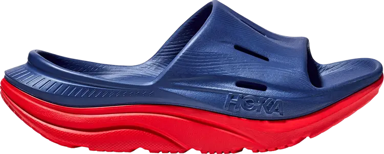 Кроссовки Ora Recovery Slide 3 'Bellwether Blue Red Alert', синий
Кроссовки Ora Recovery Slide 3 'Bellwether Blue Red Alert', синий