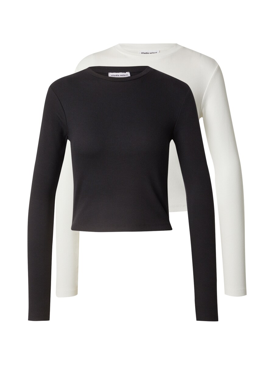 Рубашка studioselect Betty, черный/белый
Рубашка studioselect Betty, черный/белый