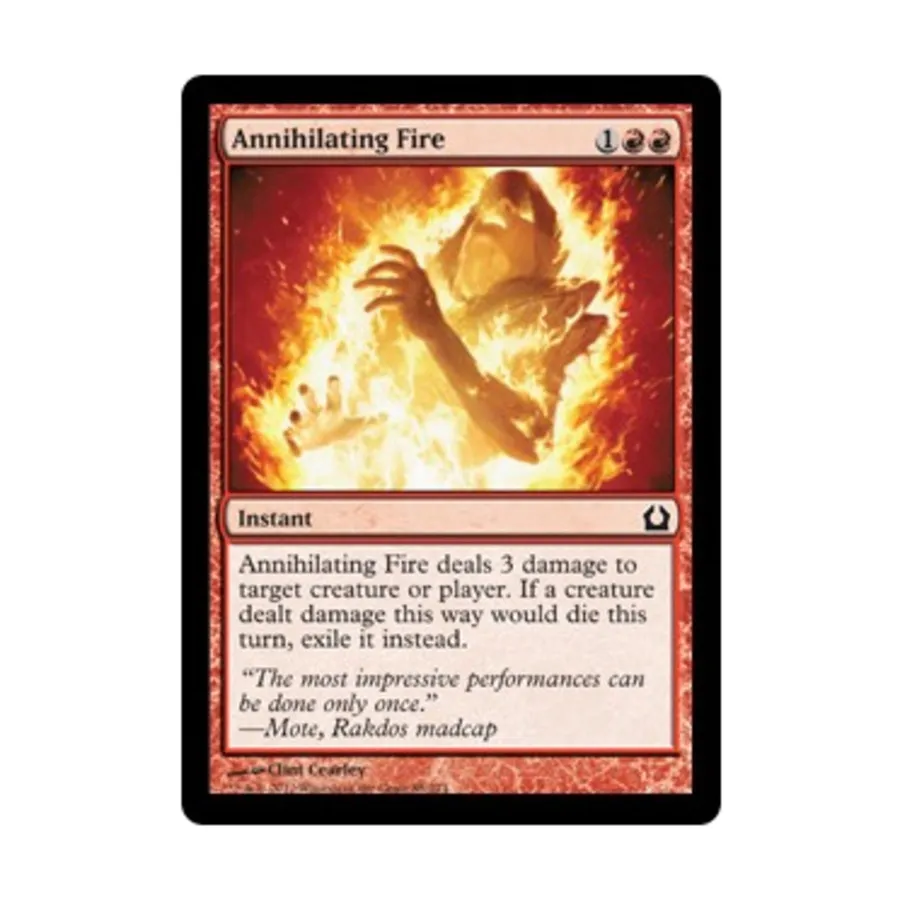 CCG Уничтожающий огонь (С) (Рольга), MTG - Return to Ravnica
CCG Уничтожающий огонь (С) (Рольга), MTG - Return to Ravnica